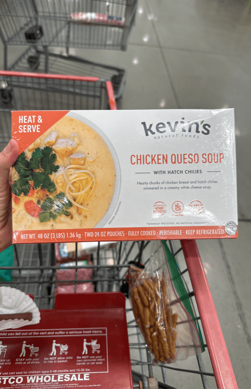 Kevin'S Chicken Queso Soup With Hatch Chilies