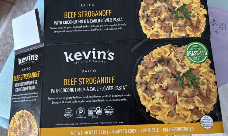Kevin'S Natural Foods Paleo Beef Stroganoff