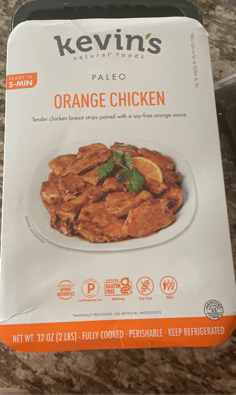 Kevin'S Paleo Orange Chicken