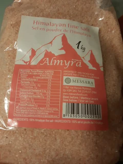 Almyra Himalayan Fine Salt