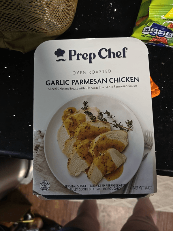 Prep Chef Oven Roasted Garlic Parmesan Chicken
