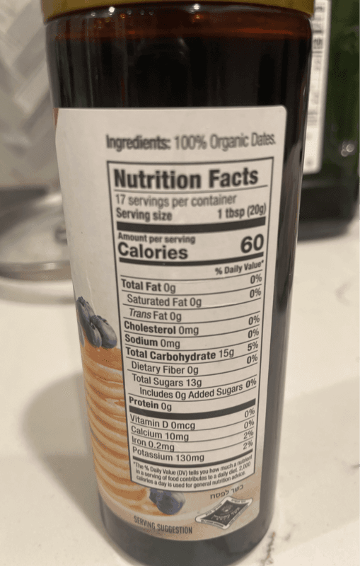 Heaven & Earth Pure Date Syrup, Silan