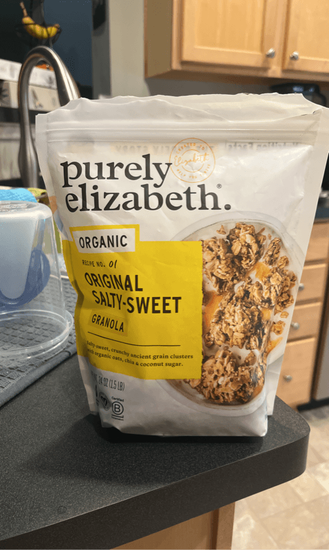 Purely Elizabeth Organic Original Salty-Sweet Granola
