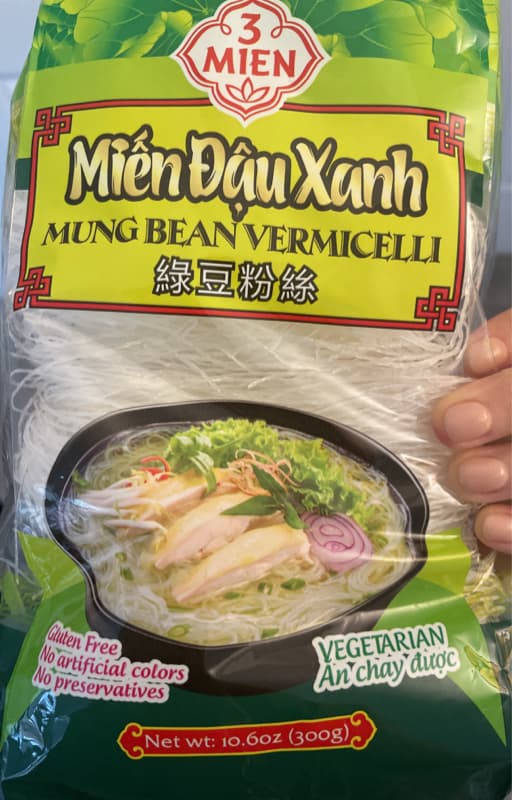 3 Mien Mung Bean Vermicelli