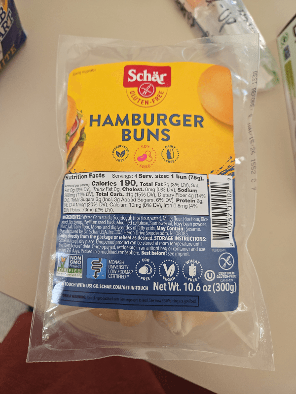 Schar Hamburger Buns
