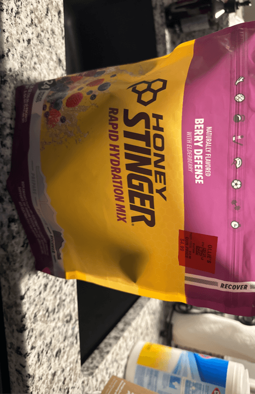 Honey Stinger Berry Defense With Elderberry Rapid Hydration Mix