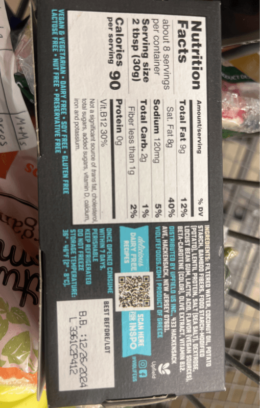 Violife Cream Cheese Alternative