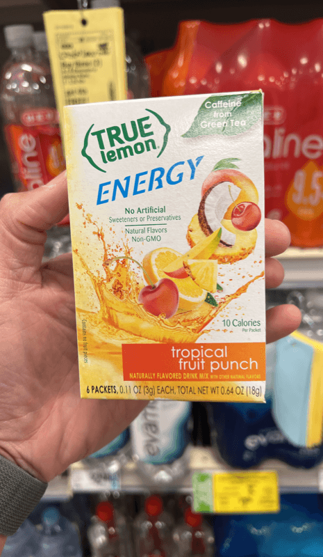 True Lemon Energy Tropical Fruit Punch