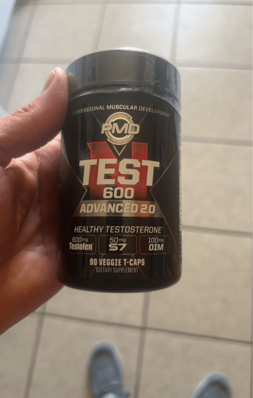 Pmd Test 600 Advanced 2.0 Healthy Testosterone 90 Veggie T-Caps Dietary Supplement