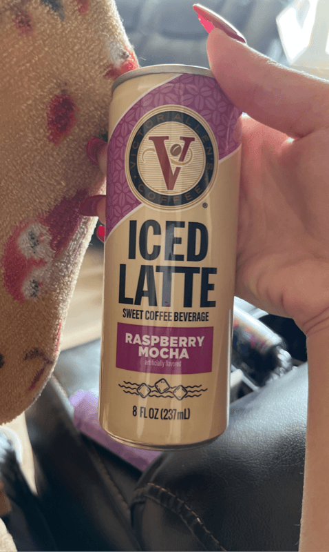 Victor Allen'S Coffee Iced Latte Raspberry Mocha Sweet Coffee Beverage