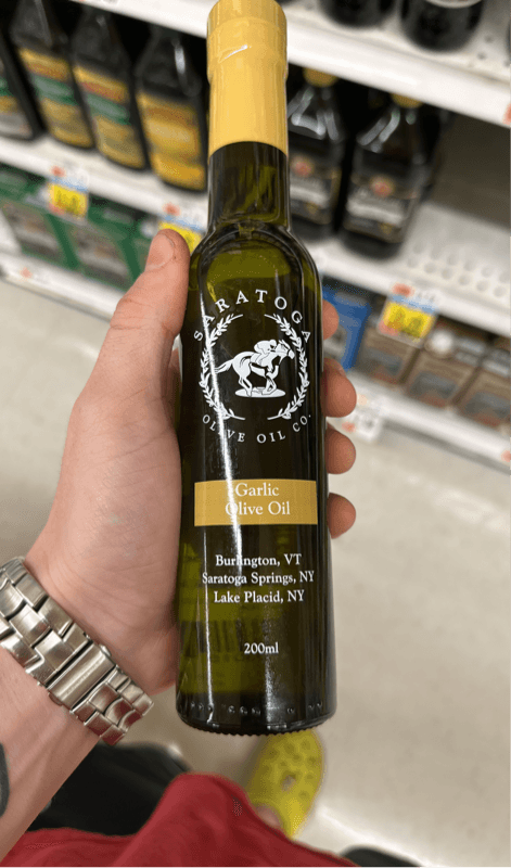 Saratoga Garlic Olive Oil