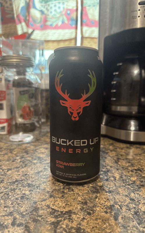 Bucked Up Strawberry Kiwi Energy Drink