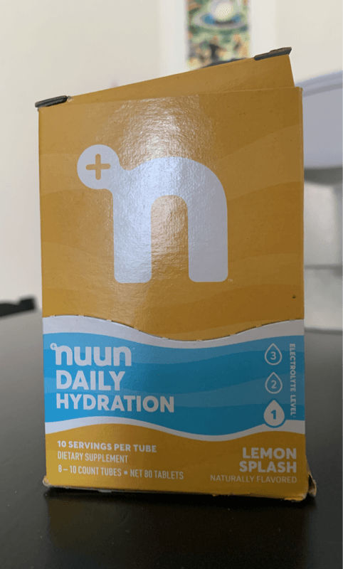 Nuun Daily Hydration Lemon Splash