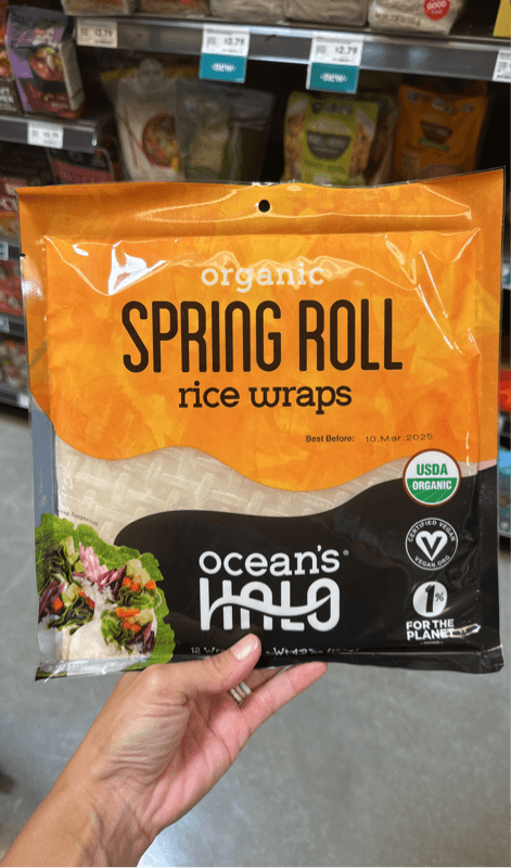 Oceans Halo Organic Spring Roll Rice Wraps