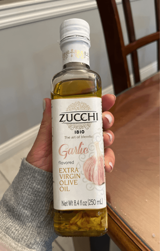 Zucchi Garlic Flavored Extra Virgin Olive Oil