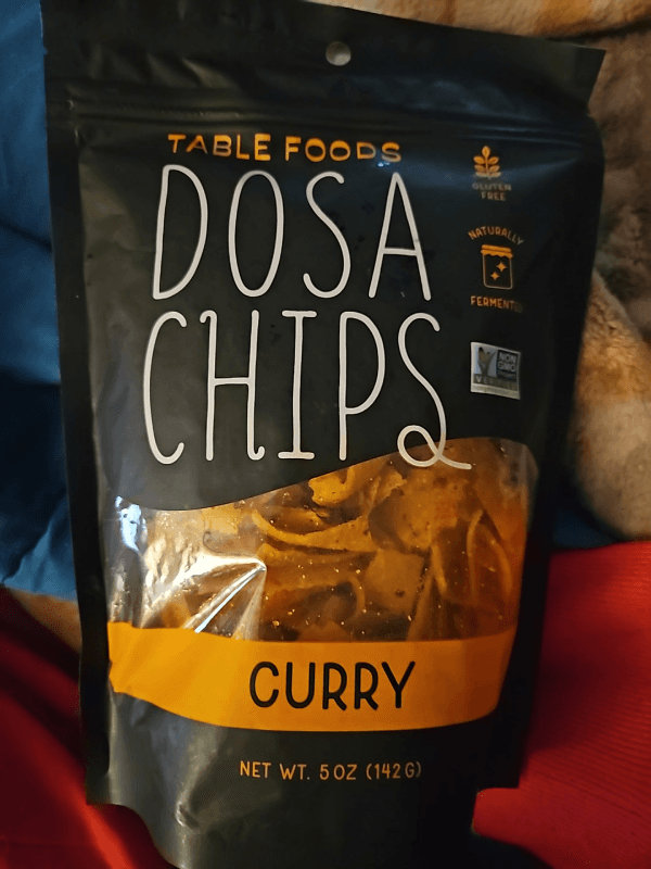 Table Foods Curry Dosa Chips