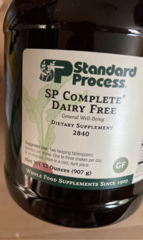 Standard Process Sp Complete Dairy Free