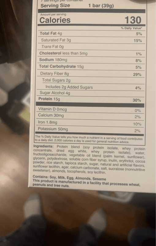 Celebrate Protein Bars Fluffy Choco-Vanilla Crisp