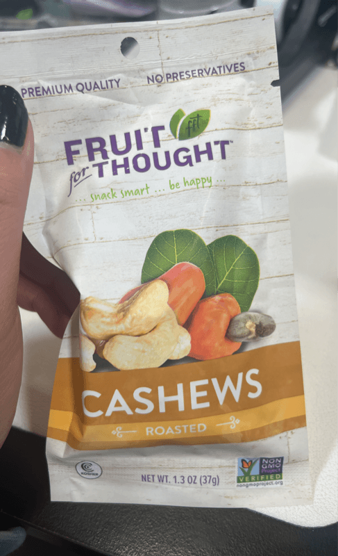 Fruit For Thought Cashews Roasted