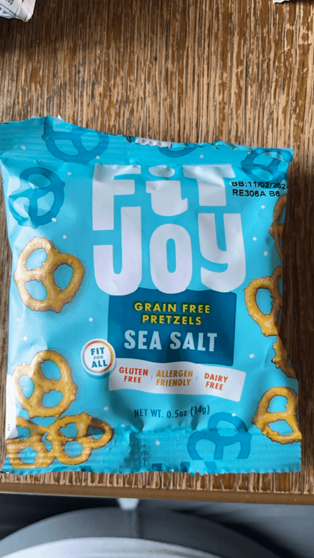 Fitjoy Sea Salt Grain Free Pretzels