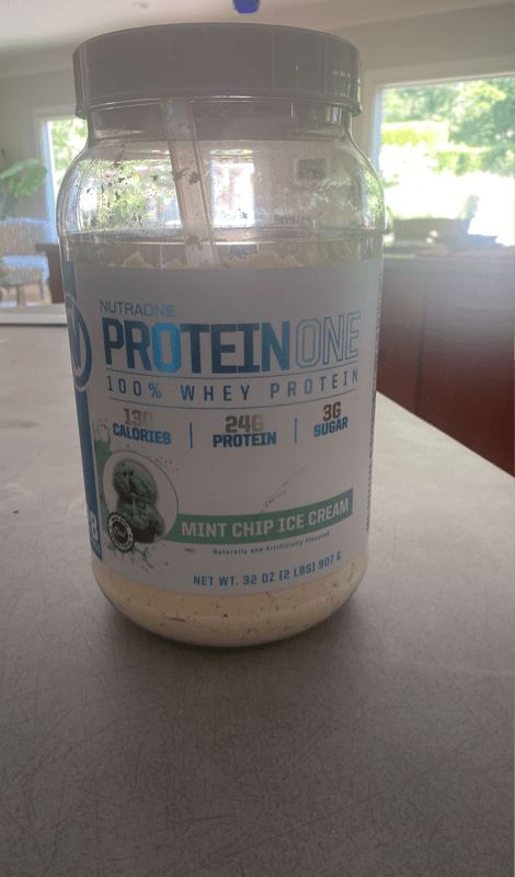 Nutraone Proteinone 100% Whey Protein Mint Chip Ice Cream