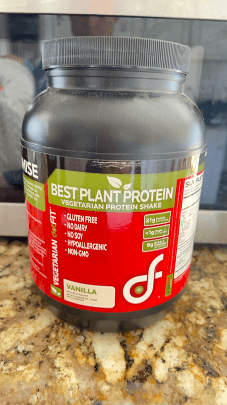 Dotfit Best Plant Protein Vegetarian Protein Shake Vanilla