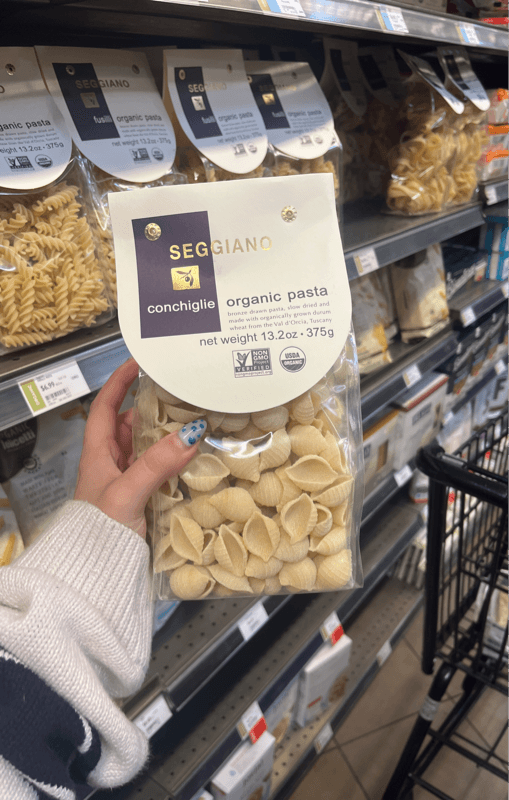 Seggiano Organic Conchiglie Pasta