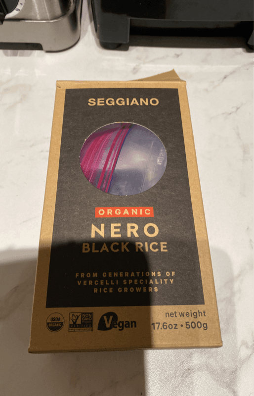 Seggiano Organic Nero Black Rice