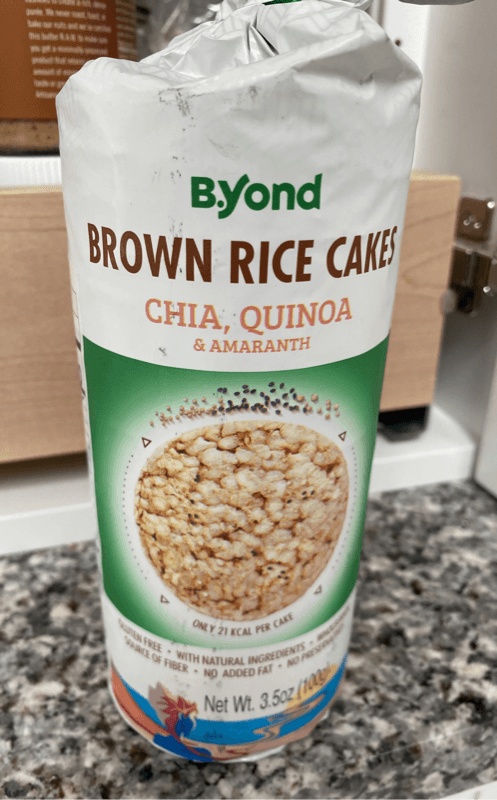 B.Yond Brown Rice Cakes Chia, Quinoa & Amaranth