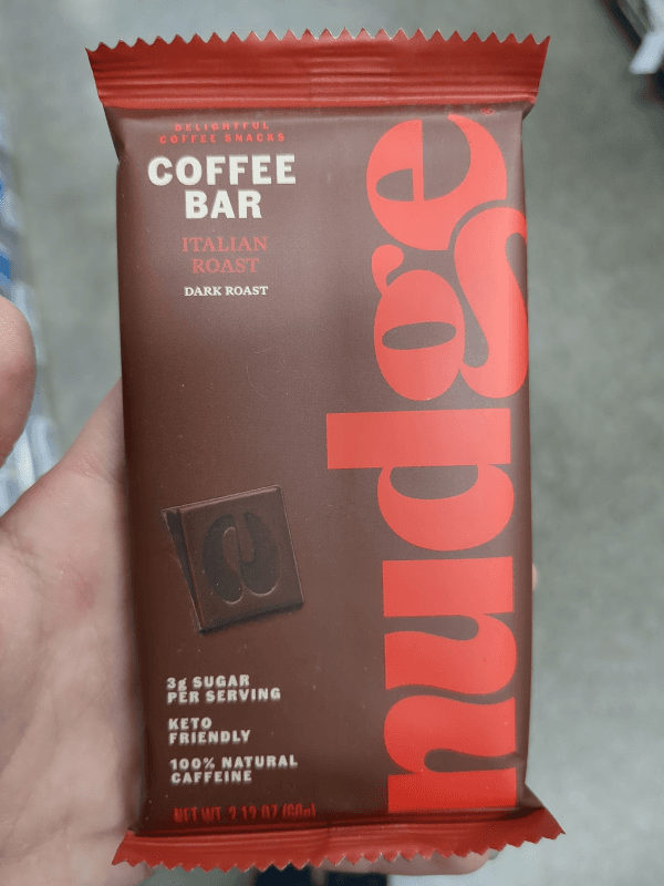 Nudge Italian Roast Coffee Bar Dark Roast