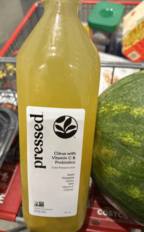 Pressed Citrus With Vitamin C & Probiotics Cold-Pressed Juice