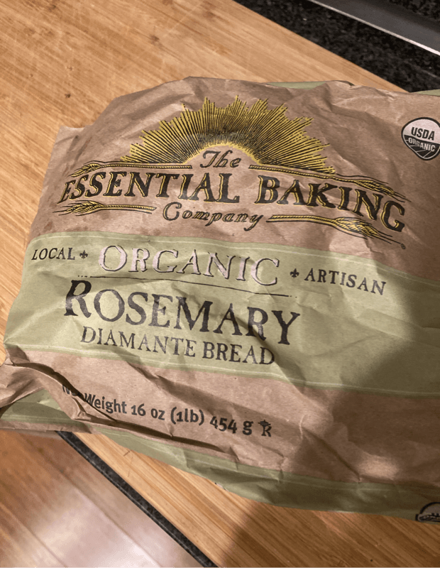 The Essential Baking Company Organic Rosemary Diamante Bread