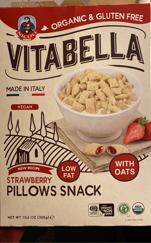 Vitabella Strawberry Pillows Snack