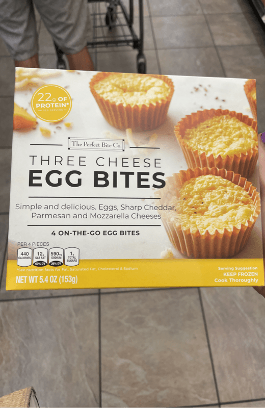 The Perfect Bite Co Three Cheese Egg Bites