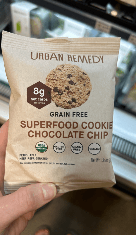 Urban Remedy Grain Free Superfood Cookie Chocolate Chip