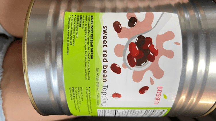 Bossen Sweet Red Bean Topping