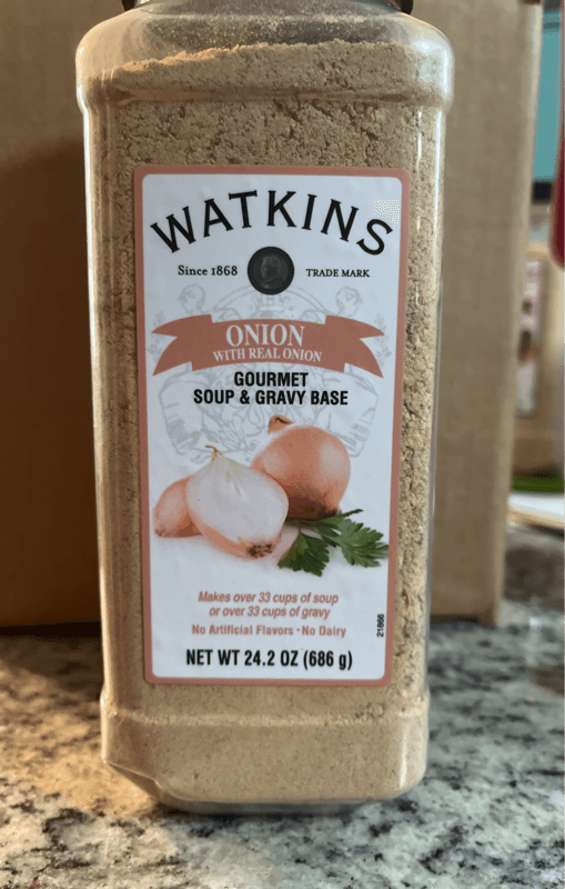 Watkins Onion Gourmet Soup And Gravy Base