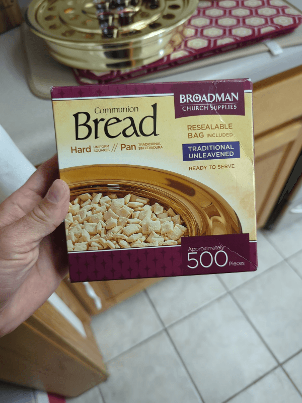 Broadman Church Supplies Communion Bread Traditional Unleavened