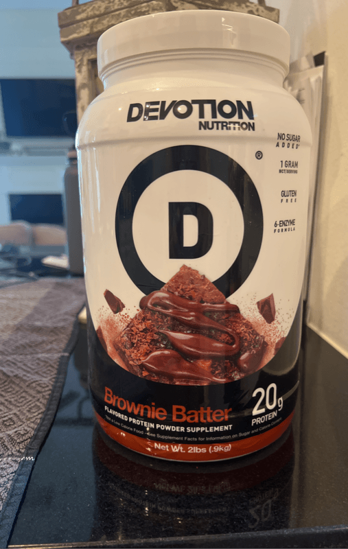 Devotion Nutrition Brownie Butter Protein Powder Supplement