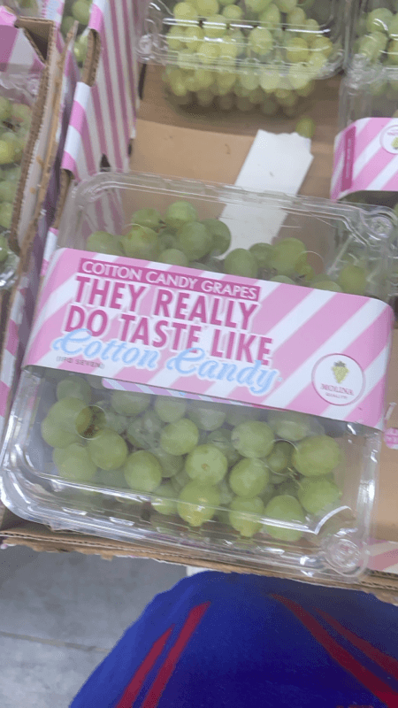 Molina Cotton Candy Grapes