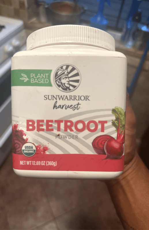 Sunwarrior Harvest Plant Based Beet Root Powder