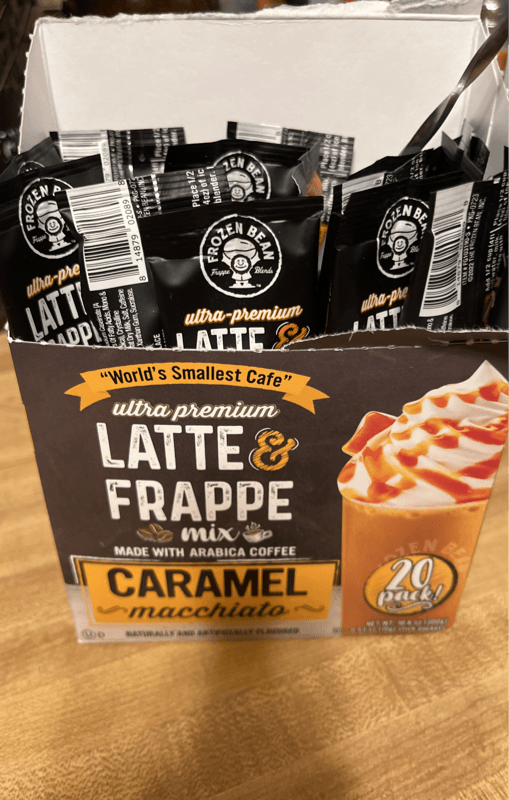  Bean Ultra-Premium Caramel Macchiato Latte & Frappe Drink Mix