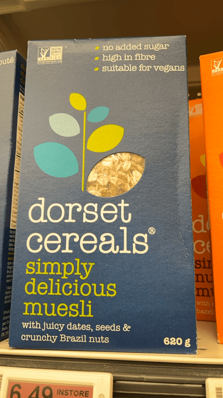 Dorset Cereals Simply Delicious Muesli