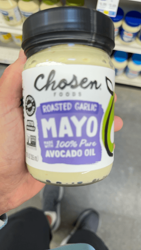 Chosen Foods Roasted Garlic Mayo Avocado Oil
