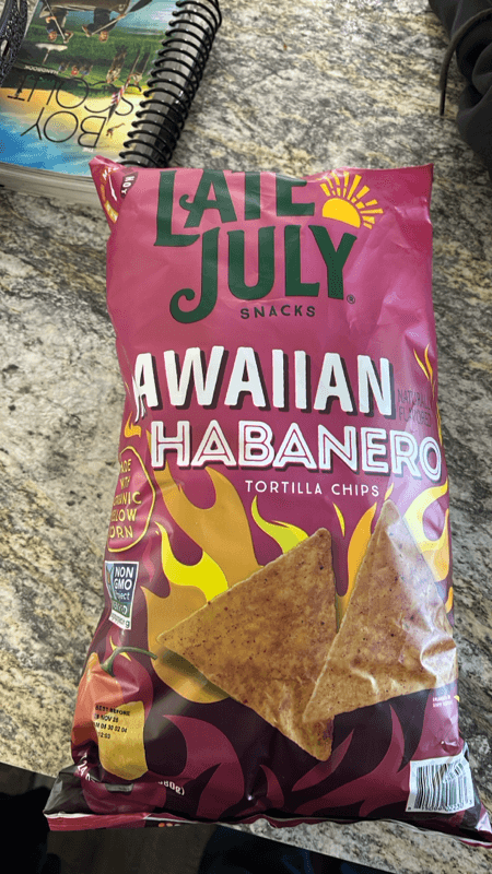 Late July Snacks Hawaiian Habanero Tortilla Chips