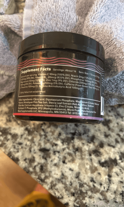 Hidratespark Wave Energy Blueberry Pomegranate