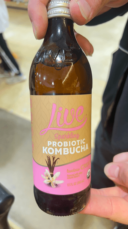 Live Luscious Cream Sparkling Probiotic Kombucha