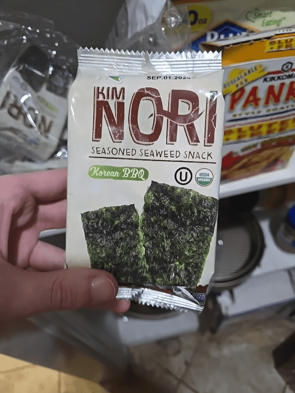 Kimnori Seasoned Seaweed Snacks - Korean Bbq