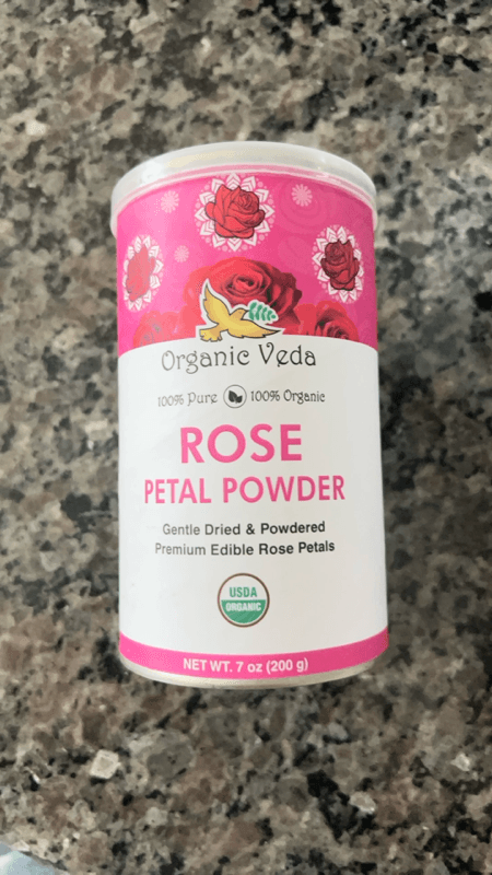Organic Veda Rose Petal Powder