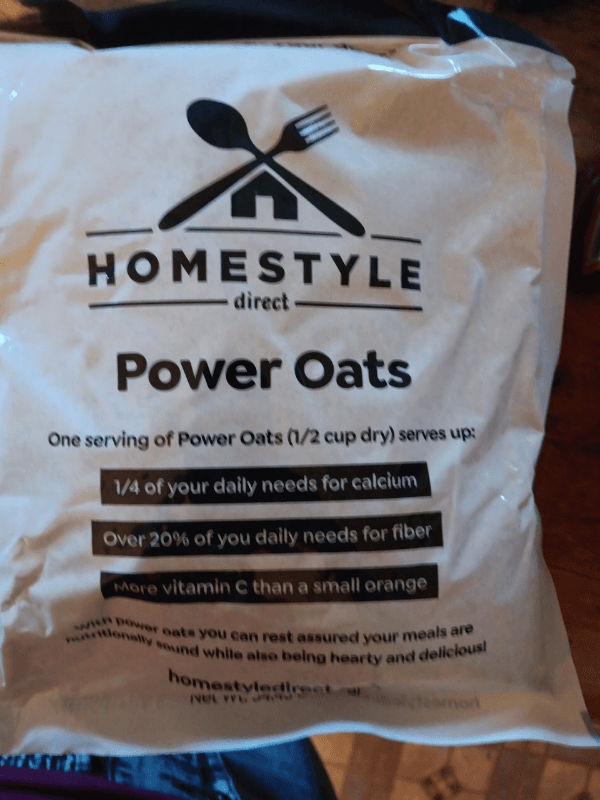 Homestyle Direct Power Oats
